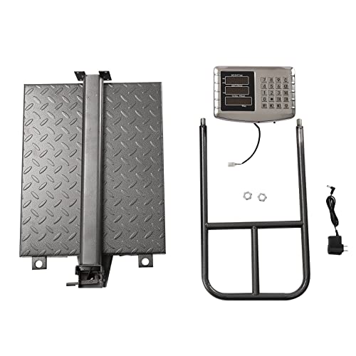 660lb Industrial Platform Scale, Foldable, Double-Sided Display