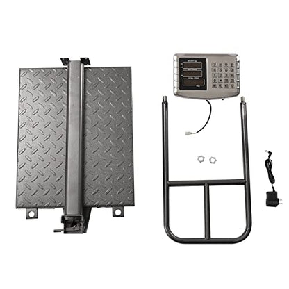 660lb Industrial Platform Scale, Foldable, Double-Sided Display