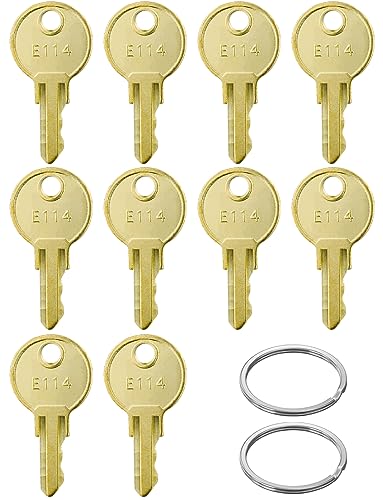 Mellbree E114 Dispenser Key for Bobrick Toilet Paper Towel 10-Pack - size: E114