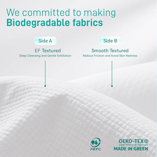 Ditoi Face Towels XXL,Soft Disposable Facial Towels-Travel Essentials - style: 15Count (Pack of 3)