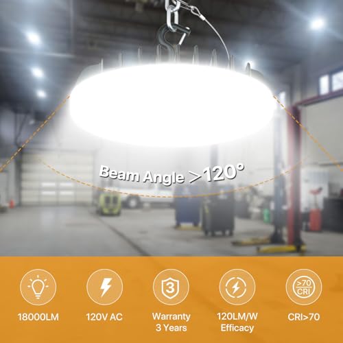 Smart 150W UFO LED High Bay Lights: with Multi-Function Remote