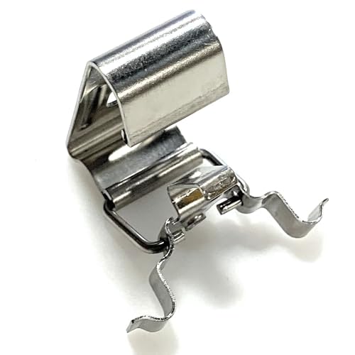 KASTLITE ALP LSS-3 Stainless Latch Clips for Fluorescent Lights, 50-Pack - size: 50 Pack
