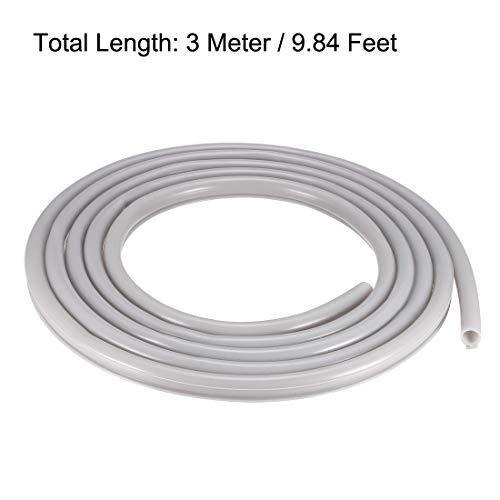 uxcell T-Slot Mount Window Weatherstrip Seal 9mm Bulb Bubble for 5mm Slot 3 Meters Long Gray - color: Gray, size: 3m