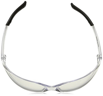 MCR Safety BearKat Magnifier Safety Glasses BKH20 Duramass Hard Coated Polycarbonate Lenses, Clear Lenses, Clear Frame with Clear Temple, Soft Nose Piece (Pack of 2) - color: Clear Lens, size: 2.0 Diopter (Pack of 2)