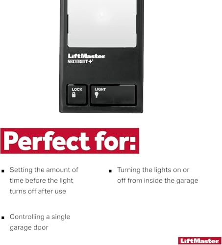 LiftMaster 78LM Wired Wall-Mounted Garage Door Opener Control Panel