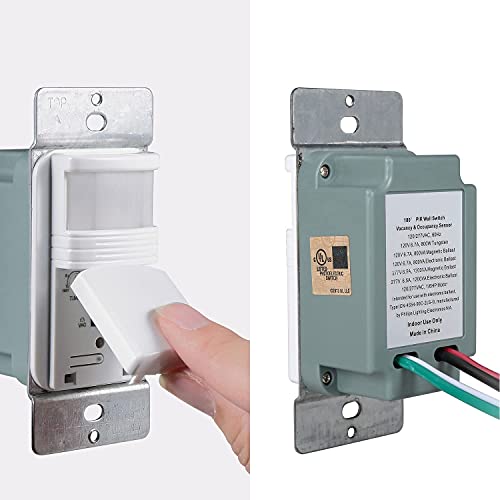 Motion Sensor Light Switch, 10 Pack, White