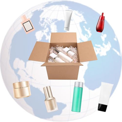 CRUGLA 40 Packs 7x6x5 Shipping Boxes for Small Business, Corrugated Cardboard Boxes Bulk for Shipping Packing Mailing - size: 7x6x5 Inch