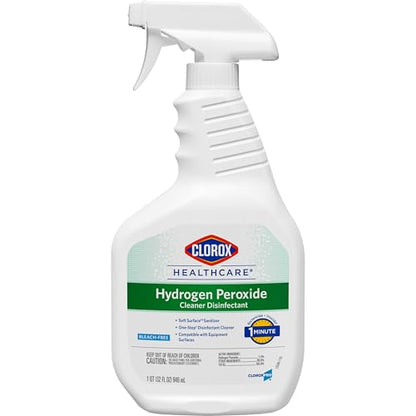 Clorox Healthcare Hydrogen Peroxide Disinfectant Cleaner Spray, 32 fl. oz. - size: 32 Fl Oz (Pack of 1)