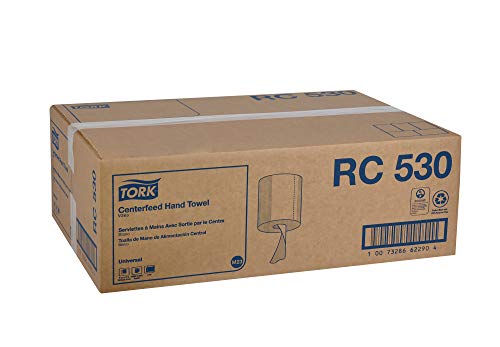 Tork Centerfeed Hand Towel White M23, 6 x 530 Towels, RC530