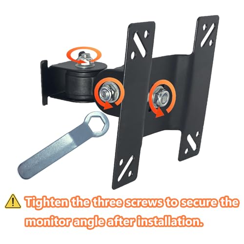 VESA Monitor Wall Mount PC Computer TV Display Screen 75 100 27 32 Adjustable