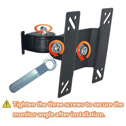 VESA Monitor Wall Mount PC Computer TV Display Screen 75 100 27 32 Adjustable