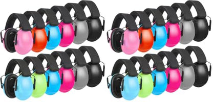 Amylove 12 Pcs Kids Noise Cancelling Headphones Ear Muffs Classic Style (Pack of 2) - size: Universal Fit (kids & Adults) (Pack of 2), style: Classic