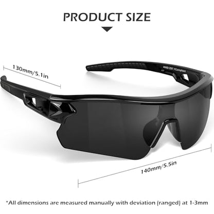 OXG Work Safety Glasses for Men Women, ANSI Z87.1 UV Protection - color: 12p-grey