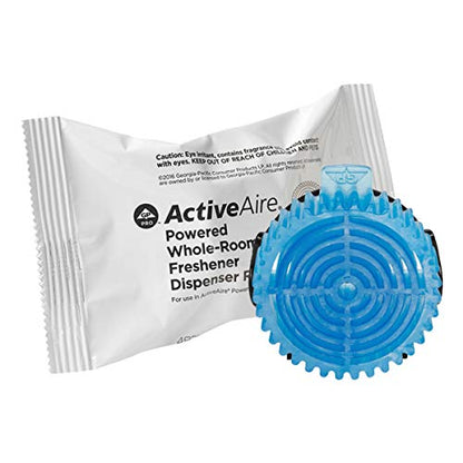 Georgia-Pacific ActiveAire Powered Whole-Room Freshener Dispenser Refill by GP PRO (Georgia-Pacific); Coastal Breeze; 48280; 12 Cartridges Per Case