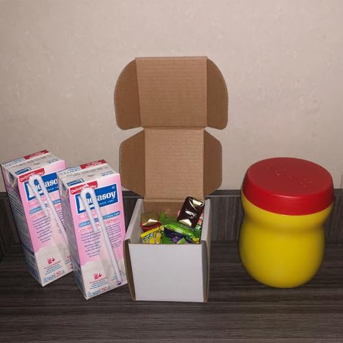 3x3x3 Inch White Shipping Boxes 25 Pack,Small Gift Boxes,Bulk of Mailers - size: 3''x3''x3''