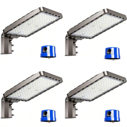 240W LED Parking Lot Lights Slip Fitter LED Pole Light 4Pack - size: 240W/Slip Fitter/4PC