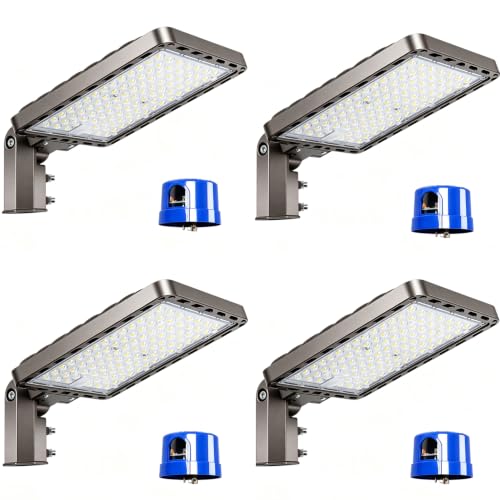 240W LED Parking Lot Lights Slip Fitter LED Pole Light 4Pack - size: 240W/Slip Fitter/4PC