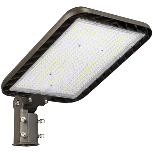 300W LED Parking Lot Light 4,5000LM 5000K Slip Fitter Mount - size: 300W
