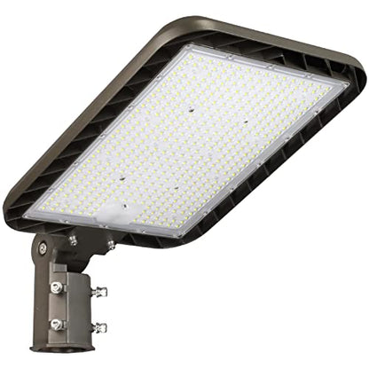 300W LED Parking Lot Light 4,5000LM 5000K Slip Fitter Mount - size: 300W