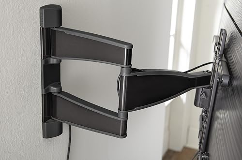 SANUS Premium Full Motion TV WALL Mount for 32-55 TVS - Black