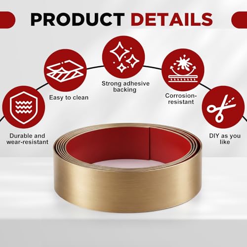 1 Pack 4 x 240 Inch Stainless Steel Kick Plate, Brushed Rose Gold - color: Rose Gold, size: 4 x 240 Inch