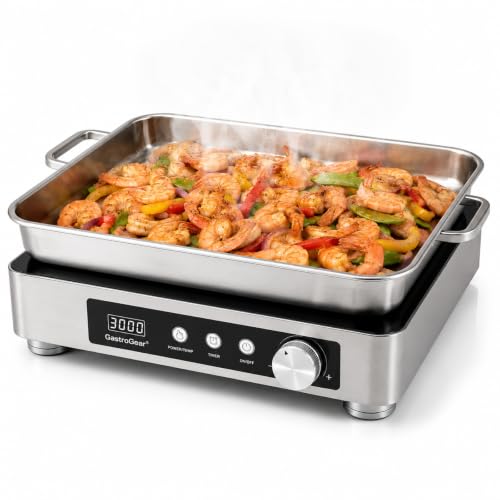 3000W Commercial Induction Burner, 208-240V Countertop Cooktop - size: 3000W/220 V induction cooktop