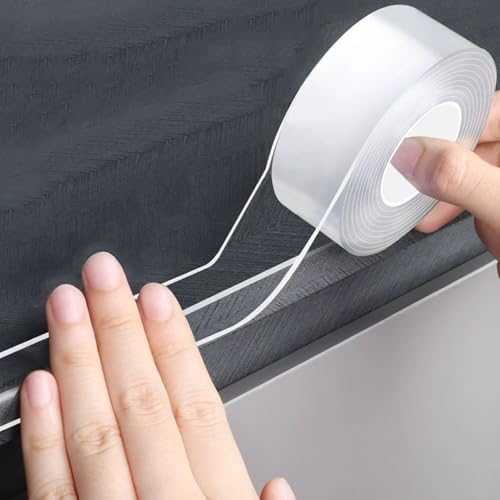 CHENYA Clear Edge Protector Strip,6.6 FT Corner Protector for Baby Proofing - size: 1.18in x 6.6FT, 1 Roll, 0 Corners