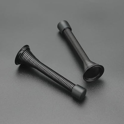 Ravinte Door Stoppers, 48 Pack Black Spring Door Stops with Rubber Bumper - color: Black