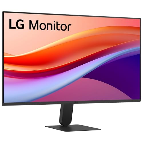 LG 27U411A-B 27-inch Full HD (1920 x 1080) IPS Computer Monitor, 120Hz, HDR10, Reader Mode, Flicker Safe, HDMI, Slim Stand Base, Black - size: 27 inch