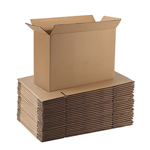 CRUGLA Shipping Boxes 12x9x4, Cardboard Shipping Mailing Box for Packaging, 25 Packs - size: 12x9x4 Inch 25 Pack