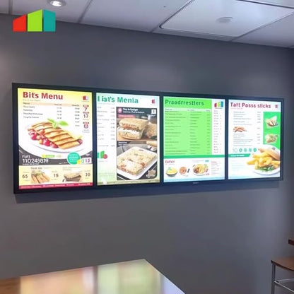 Ultra Slim LED Menu Board – 50x70cm | Backlit Sign for Restaurants