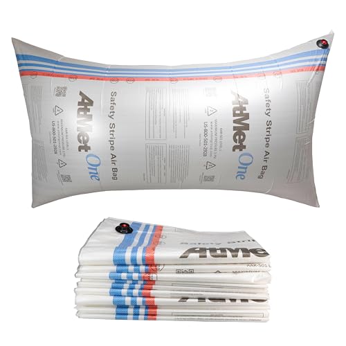 Dunnage Airbags 48" x 84", Pack of 10 - USA-Made Woven PP Dunnage Bags - size: 48" X 84" Bag