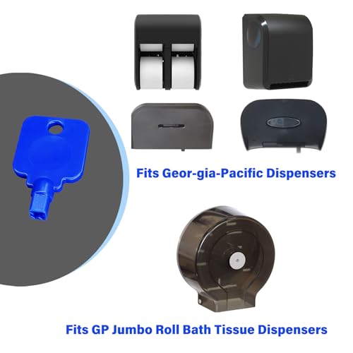 Paper Towel Dispenser Key Replacement for Cintas Dispensers, 2-Pack