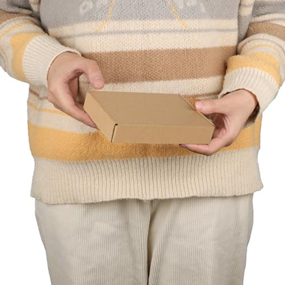PHAREGE 100 Pack 6x4x1 inch Small Shipping Boxes, Brown Mailing Boxes - color: Brown, size: 6x4x1 inch 100 Pack