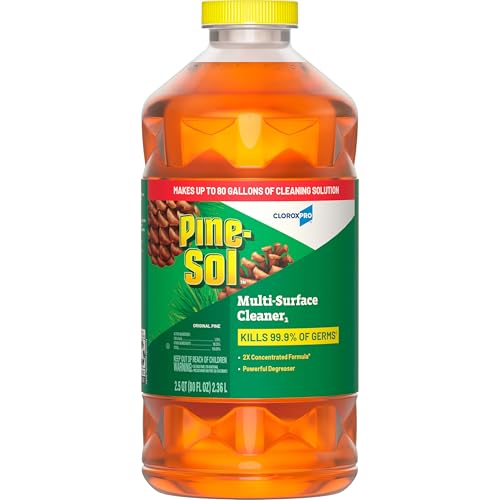 CloroxPro Pine-Sol Multi-Surface Cleaner, Original Pine, 80 fl. oz. - size: 80 Fl Oz (Pack of 1)
