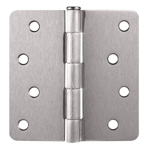 Design House Interior Door Hinge, 4", Satin Nickel - color: Satin Nickel