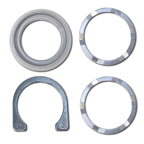 SUMMIT DOORWARE Storefront Door Cylinder Guard | Storefront Lock Guard for Maximum Security | Replacement for MS4043 in Durable Aluminum Finish