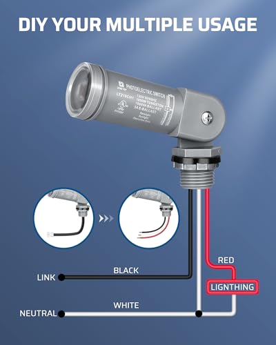 DEWENWILS 120VAC Dusk to Dawn Sensor
