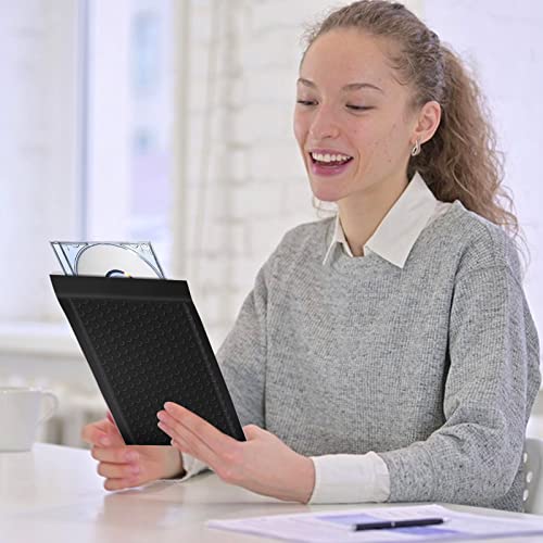 Dasen Bubble Mailers 3.5x5 Inch 50 Pcs,Small Self-Sealing Mail Shipping Bags,Black Padded Envelopes #0000 - color: Black, size: 3.5x5-50Pc
