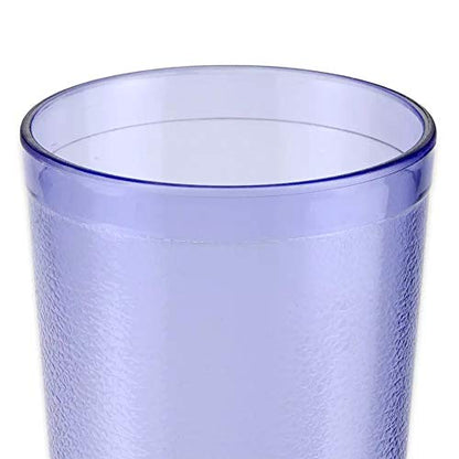 G.E.T. 6620-1-BL-EC Heavy-Duty Plastic Restaurant Tumblers, 20 Ounce, Blue (Set of 4) - color: Blue, size: 20 Ounces, style: 20 ounces