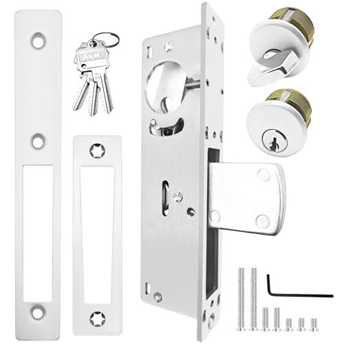 Storefront Door Mortise Lock, Commercial Door Locks with Cylinder Deadbolt