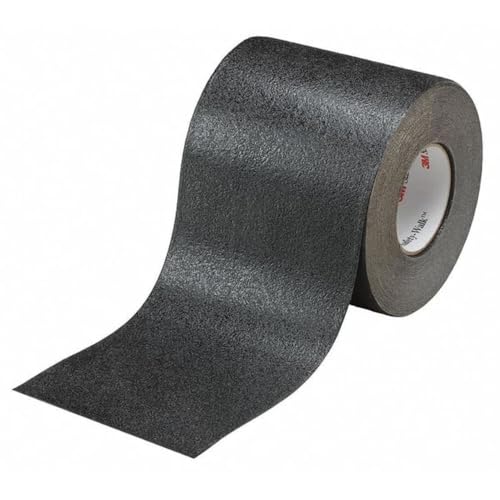 3M Safety-Walk Slip-Resistant Conformable Tapes & Treads 510, Black, 6 in x 60 ft, Roll - size: 6 in x 60 ft