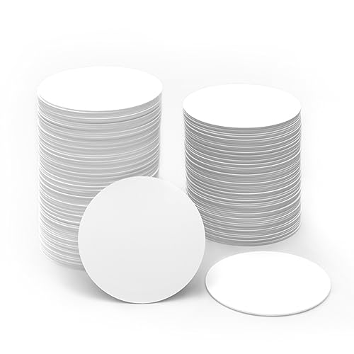 50pcs NFC Tags Ntag215, 25mm Round Rewritable NFC Coins Tag - color: White Nfc Coin (No Adhesive), size: 25mm - 50 pcs