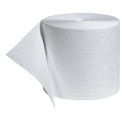 PIG Oil Mat - Oil-Only Absorbent Mat Roll - 1 Roll - 15" x 150' Roll - Absorbs up to 16.5 gallons per Roll - MAT446 - size: 15" x 150'