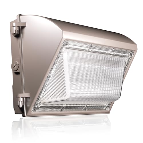 LED Wall Pack Light 120W 15600LM with Dusk to Dawn Photocell - size: 120W 1 Pack