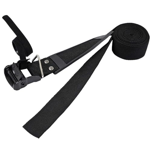 2 Pack 1.5in x 12ft Lashing Straps with Cam-Buckle and Grip-pad, Heavy Duty Cargo Tie-Downs, Multi-Purpose Cinch for Moving Straps - color: 2 Pack Lashing Straps