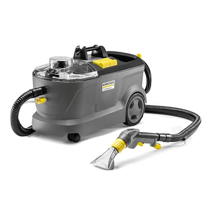Kärcher Puzzi 10/1 Commercial Carpet Extractor 12.5 PSI - Spot Cleaner, Stain Remover, Area Rugs, Car and Auto Detailing, Carpet and Upholstery Cleaner - Onboard Accessory Storage - 4.9 Gallon - style: Puzzi 10 (Commercial)