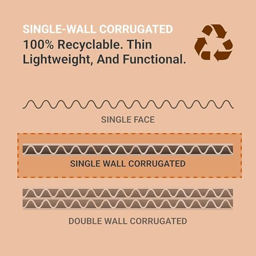 BOX USA Storage Bins Large 18"L x 12"W x 10"H 25-Pack - Corrugated Cardboard Box for Packing, Moving, and Storage - size: 18x12x10 Cost Saver