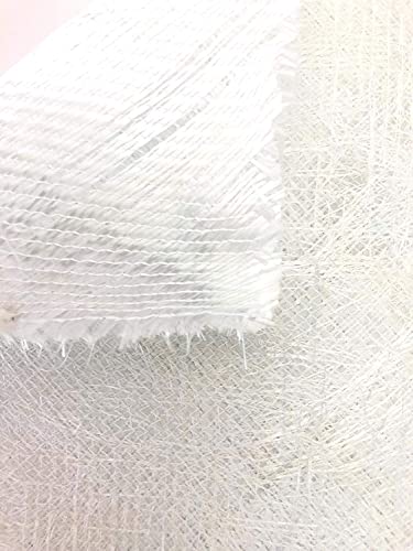 Fiberglass 1708 Biaxial Mat Cloth 50" x 360" | Premium Quality | 50 Inch Wide 10 Yard Long | CSM GRP | Molding Roofing Boat Marine Repair | Resin & Epoxy Compatible | Roll Package