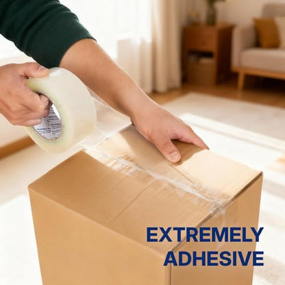 NORTHSKY Heavy Duty Packing Tape 24 Rolls, Clear, 2.6 mil, 2 inch x 110 Yards, Ultra Strong, Refill for Packaging and Shipping - size: 2 inches x 2.6 mil